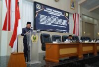 Sampaikan Nota Pengantar Raperda, DPRD Mulai Pegang Kendali Pembahasan Perubahan APBD 2026
