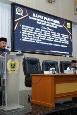 Sampaikan Nota Pengantar Raperda, DPRD Mulai Pegang Kendali Pembahasan Perubahan APBD 2026