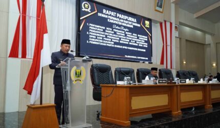Sampaikan Nota Pengantar Raperda, DPRD Mulai Pegang Kendali Pembahasan Perubahan APBD 2026